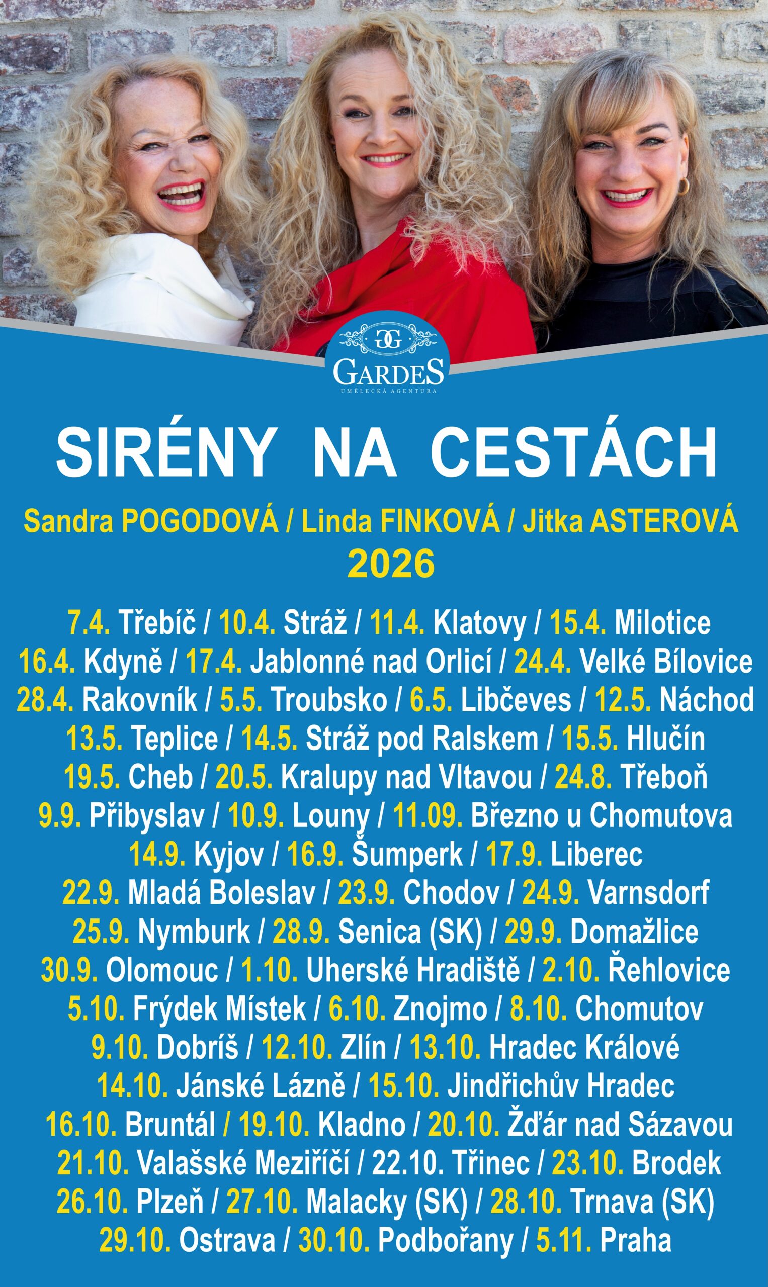 SIRÉNY NA CESTÁCH