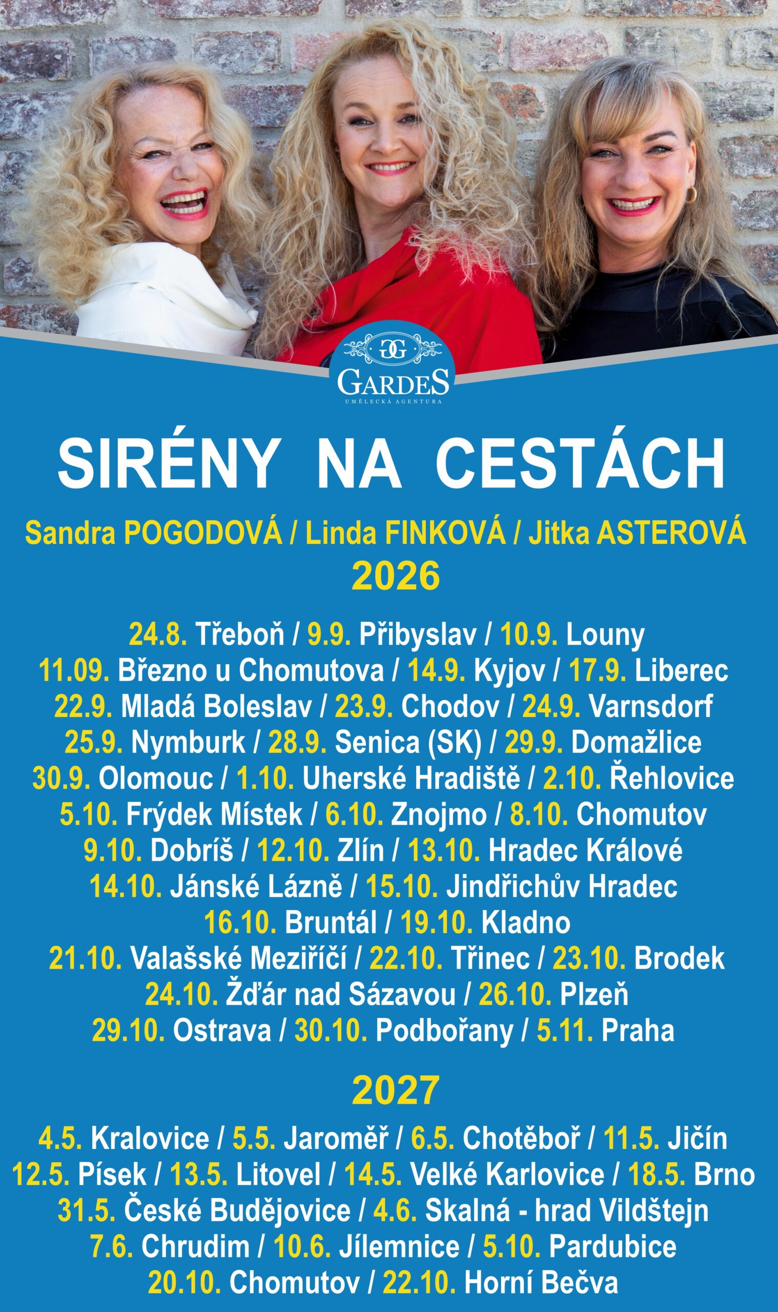 SIRÉNY NA CESTÁCH