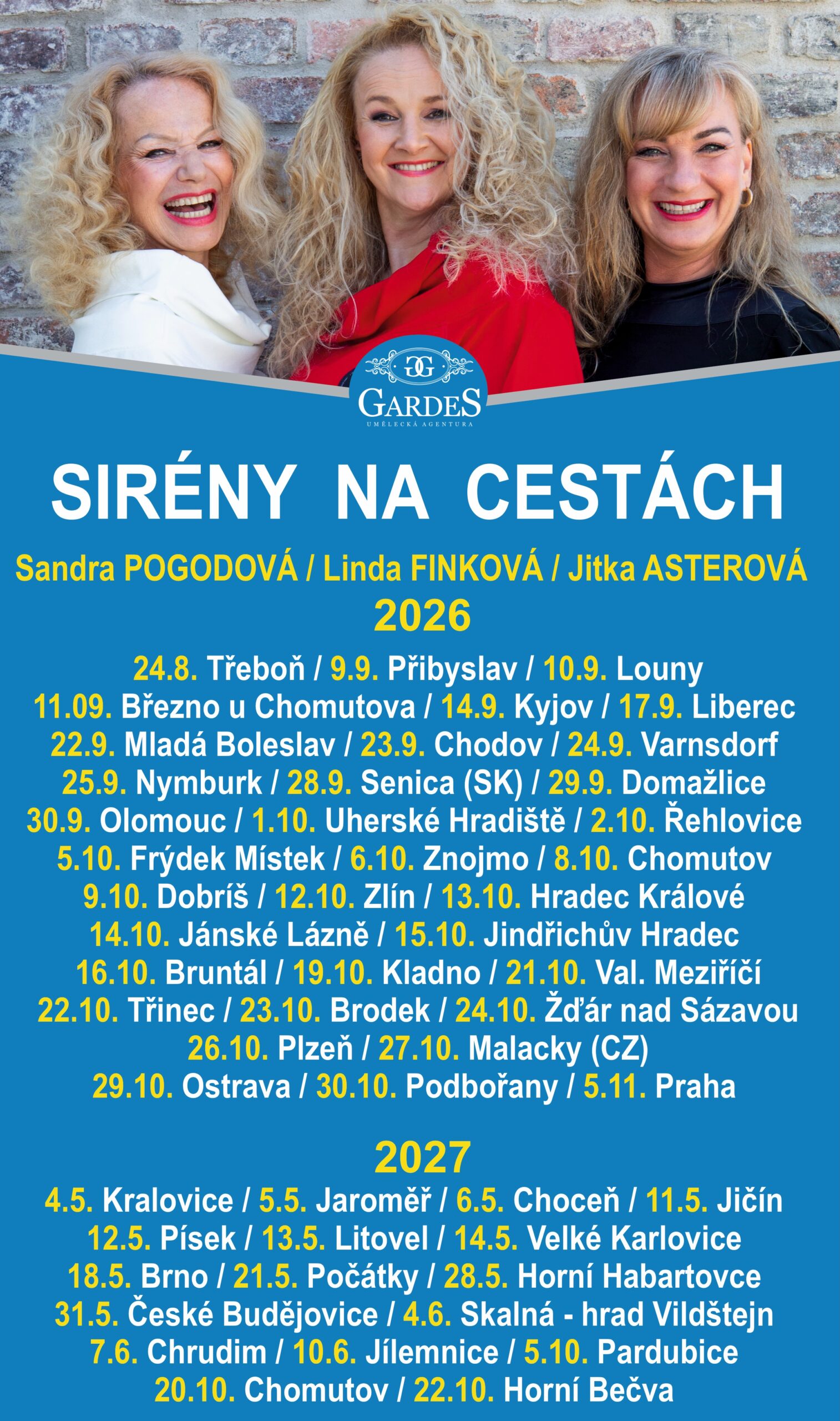 SIRÉNY NA CESTÁCH